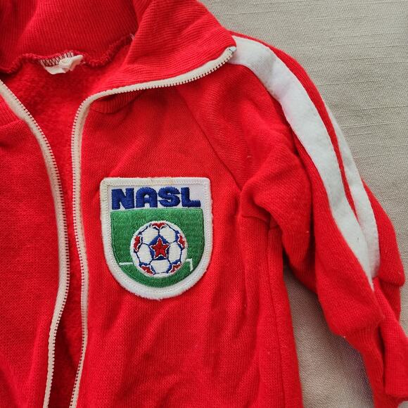 Vimtage NASL Soccer Sweater 6-12 months *missing zipper - Picture 2 of 7
